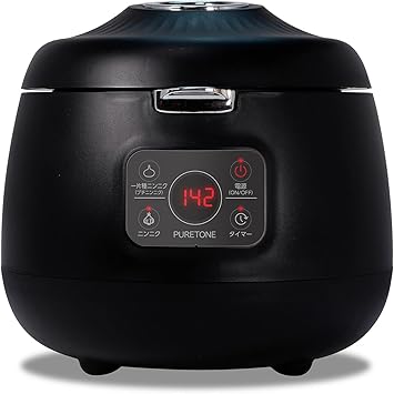 ブラック 東京Deco 黒にんにくメーカー 最大発酵容量10~16個 2段式